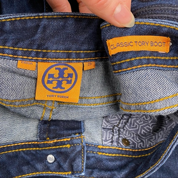 Tory Burch - “Classic Tory Boot” Jean - Size 29 - Picture 13 of 13